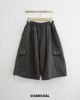 Punch Eyelet Bermuda Pants