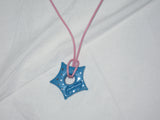 gleaming スター グリッター ペンダント [blue]