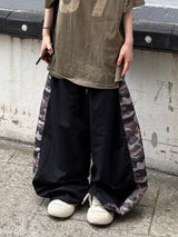 waki camo wide pants