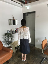 Pocket Layer Pleated Skirt (2color)