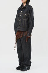 Julie Non Fade Raw Denim Jacket