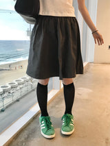 Anna flared midi skirt