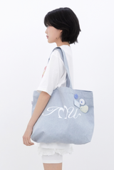フルーツデザートピンバッジセット(Blueberry)