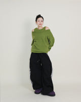 Ad-Wool レーストラックスウェットパンツ
