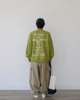 ON ペインティングニット