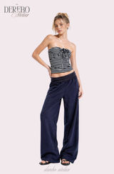 Lua Stripe Strap Tube Top