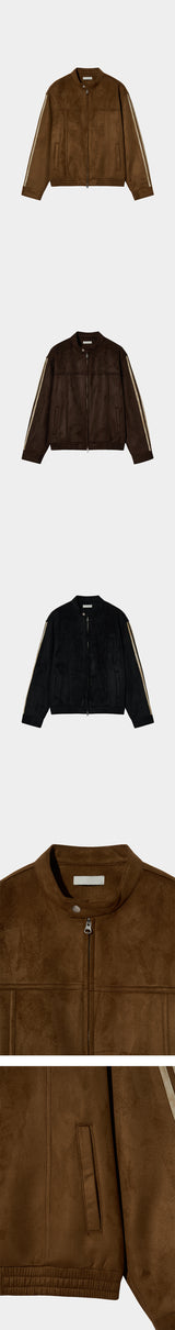 [F/W] Track suede jacket(4color)