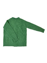 (UNISEX) WOOL OVERSIZED HANDWARMER-DETAIL V-NECK CARDIGAN - 2 COLOR