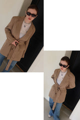 TRENCH BELT JACKET_BEIGE