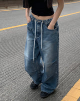 Brush strap pants