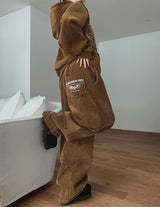 [Mink Brushed] Trust Velvet Corduroy Pants