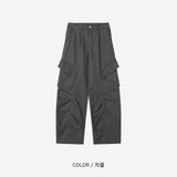 LMN オフピッグダイイングセミワイドパンツ (3 colors)