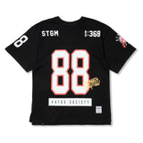 88 フットボールオーバサーサイズショートスリーブTシャツ