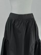 gather balloon long skirt (3color)