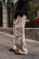 コットンダーツカーゴパンツ