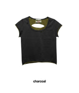 Washed Vintage Damage Short Sleeve T-Shirt