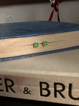 [925silver] Tiny clover earring