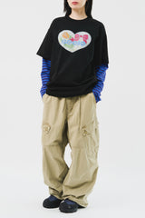 (W) Deco Striped Top (2color)