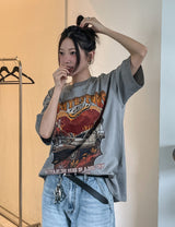 ソルテッド トラック ヴィンテージ オーバー半袖Tシャツ