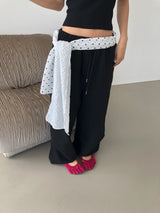 Basic Wide Sweat Pants