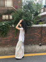 Patch Flower Skirt