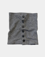 Wide Hole Button Beanie