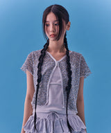 [NF] FRILL FLOWER HOOK CARDIGAN_(BLUE)_F24QB360