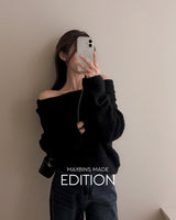 [MADE] Hondin Off-Shoulder Knit