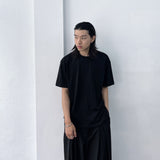 Side Snap Relaxed Tee