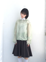Light touch cropped hooded jacket