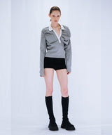 ASYMMETRIC POLO SHIRT