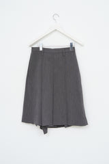 (W) Rag Pleats Skirt (2color)