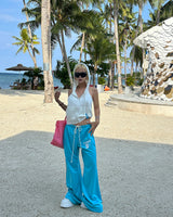 レタリング ローバンディング トレーニング ロングパンツ