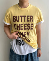 ミックス プリンティング ショートスリーブ Tシャツ