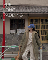 【MADE】Fur long padding down