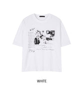 Riot Damage Punk Graphic Short Sleeve T-shirt