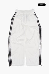 フリルレーストラックパンツ
