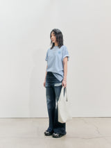 ルナウォッシングラバトTシャツ (BLUE)