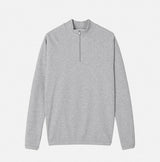 No.1362 raglan half neck zip muscle T
