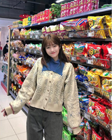 Retro loose knitted sweater
