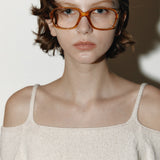 Boucle off shoulder Ivory