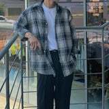 2 Low String Check Shirt (3color)