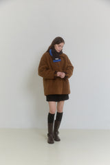 COLORED FLUFFY MUFFLER