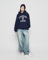 25FW DANCING AC BEAR HOODIE DARK NAVY