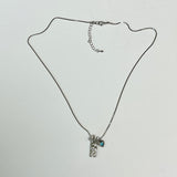 MADE blue stone necklace