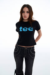 ミスティックタイプロゴTシャツ [Black]