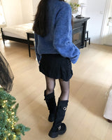 ピールリベットポケットバルーンスカートパンツ