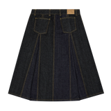 ツーデニムロングスカート
