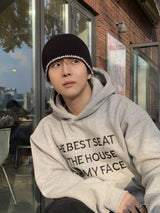 Stitch short beanie