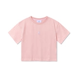 VA 3D ロゴクロップTシャツ / ピンク